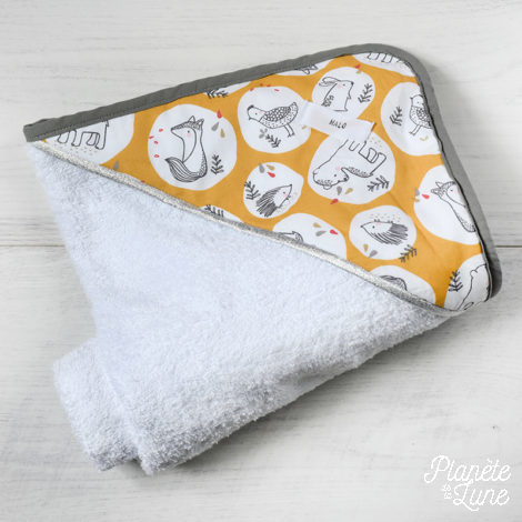 Cape de bain bébé personnalisable Cape de bain bébé personnalisable